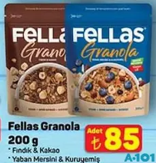 FELLAS GRANOLA 200 G fiyat ve kampanya bilgisi